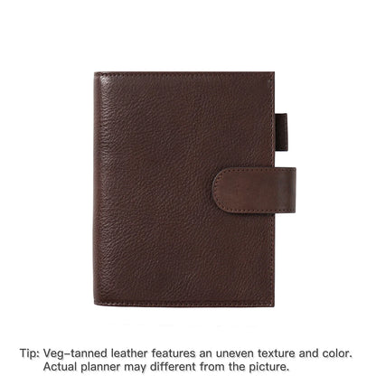 A6 Plus Leather Notebook Cover – Full Grain Vegetable Tanned