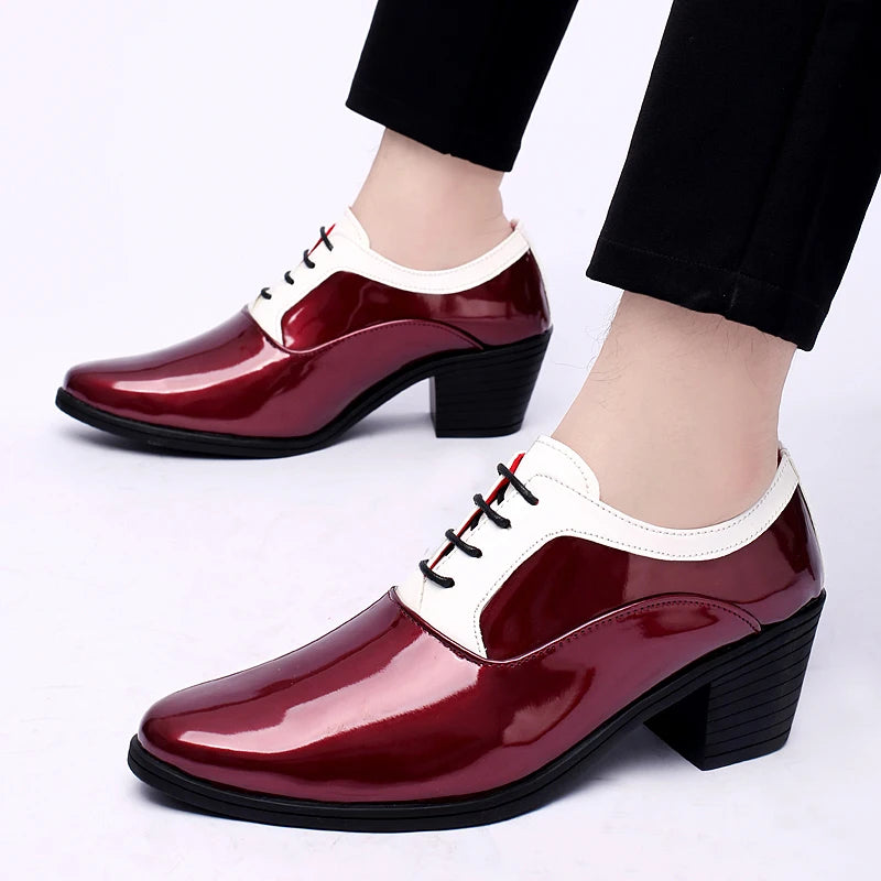 New Groom White & Black Oxfords