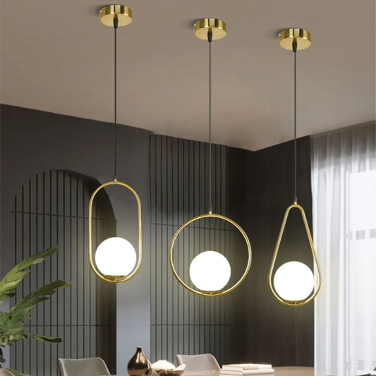 Modern Glass Pendant Lights