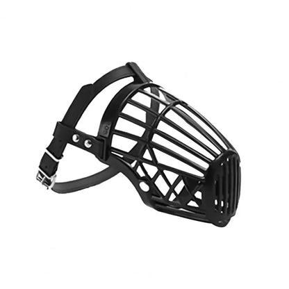 Adjustable Dog Muzzle – Soft Basket Design for All Sizes
