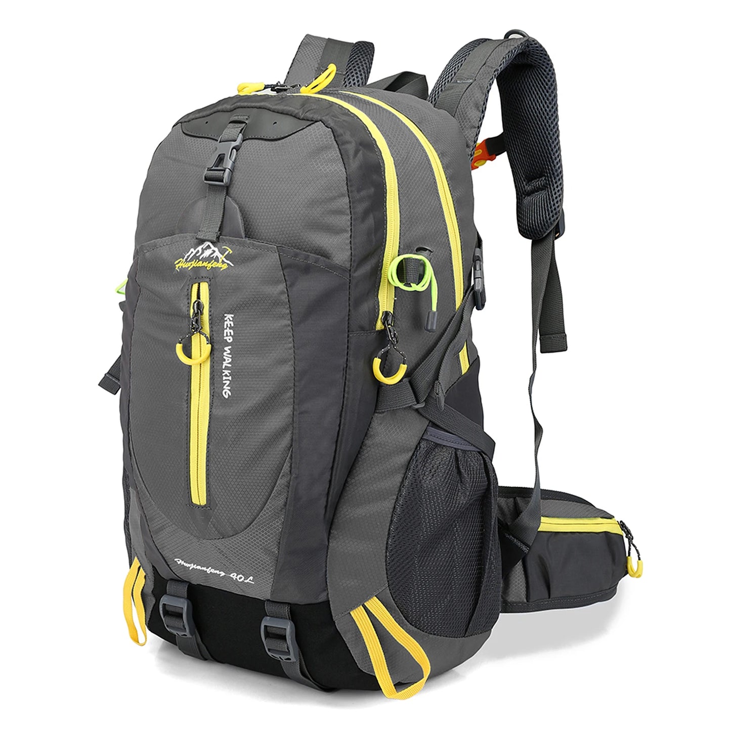 Cartmela 40L Water-Resistant Travel Backpack