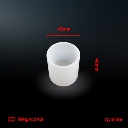 Cylindrical Hexagon Silicone Mold – DIY Resin & Candle Mould