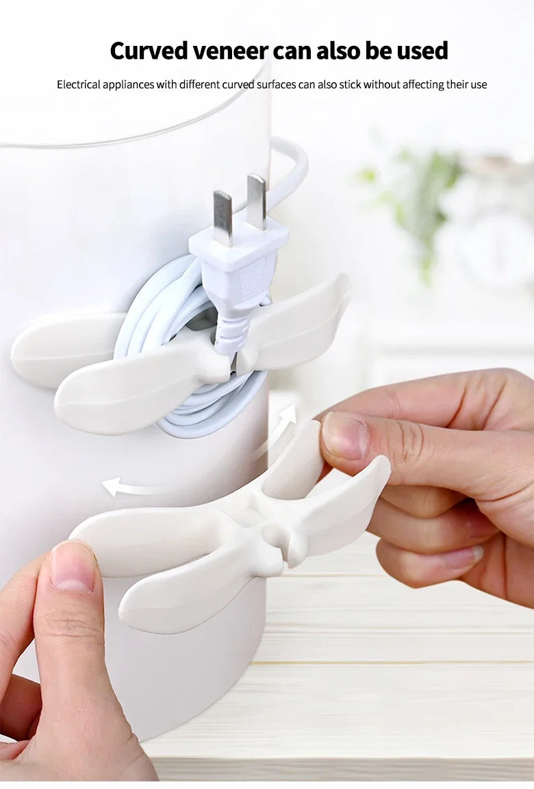 Traceless Power Cord Organizer – Kitchen Wire Winder & Cable Holder
