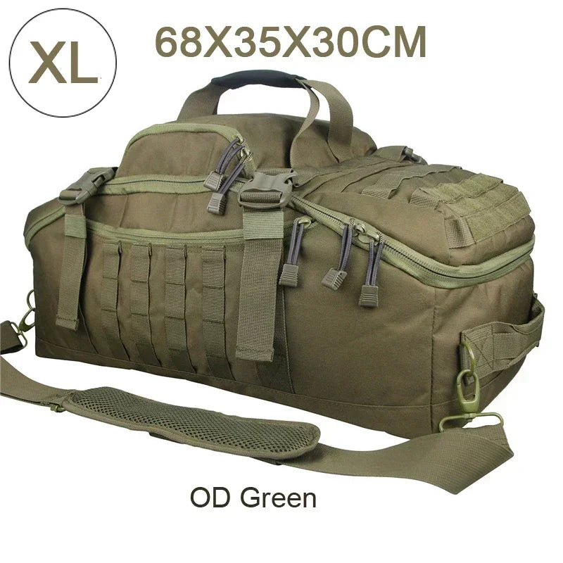 40L 60L 80L Large Tactical Duffle Backpack | Outdoor Camping & Travel Bag