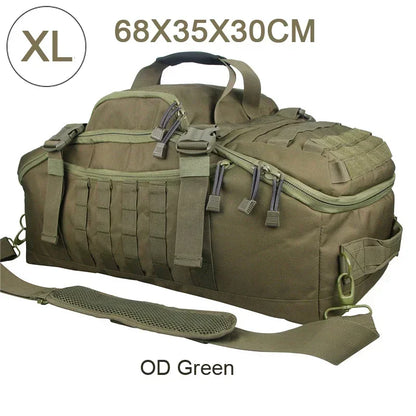 40L 60L 80L Large Tactical Duffle Backpack | Outdoor Camping & Travel Bag