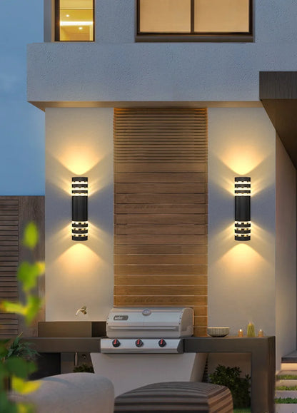 Outdoor Waterproof Street Wall Light – LED E27 Bulb Fixture