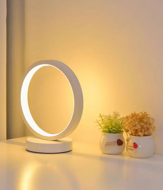 Cartmela 20CM LED Circular Ring Table Lamp