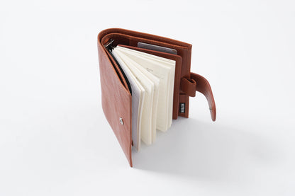 Pocket Size Rings Planner – Full Grain Vegetable Tanned Leather