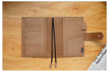 A6 Plus Leather Notebook Cover – Full Grain Vegetable Tanned
