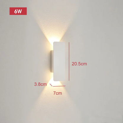 Modern LED Outdoor Wall Lamp – Waterproof IP65 Up Down Light