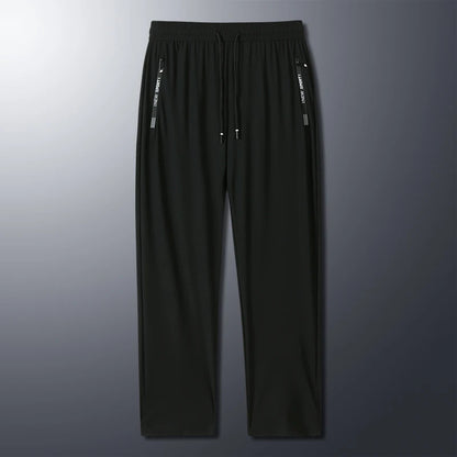 Cartmela Korean‑Style Ice Silk Jogger Pants