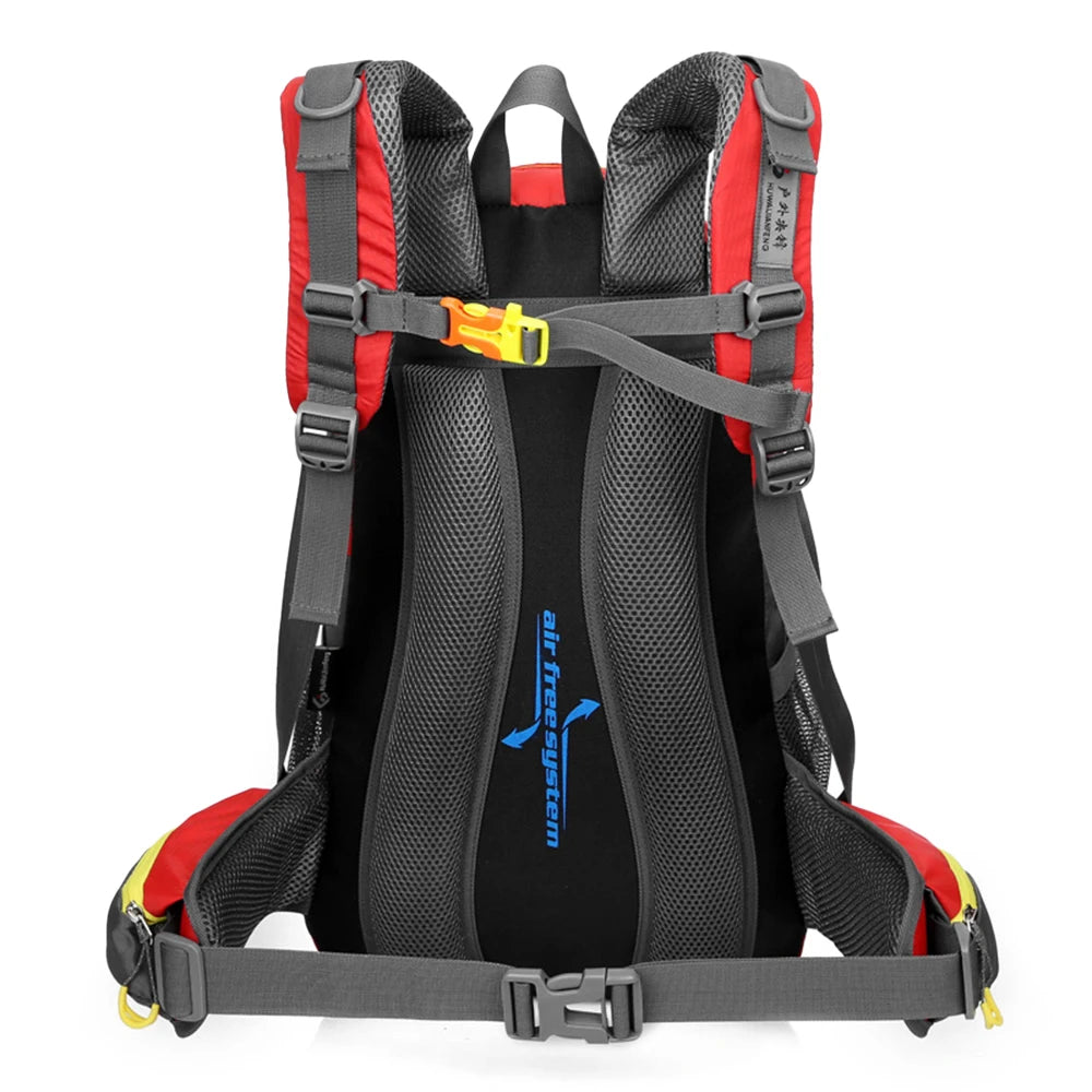 Cartmela 40L Water-Resistant Travel Backpack