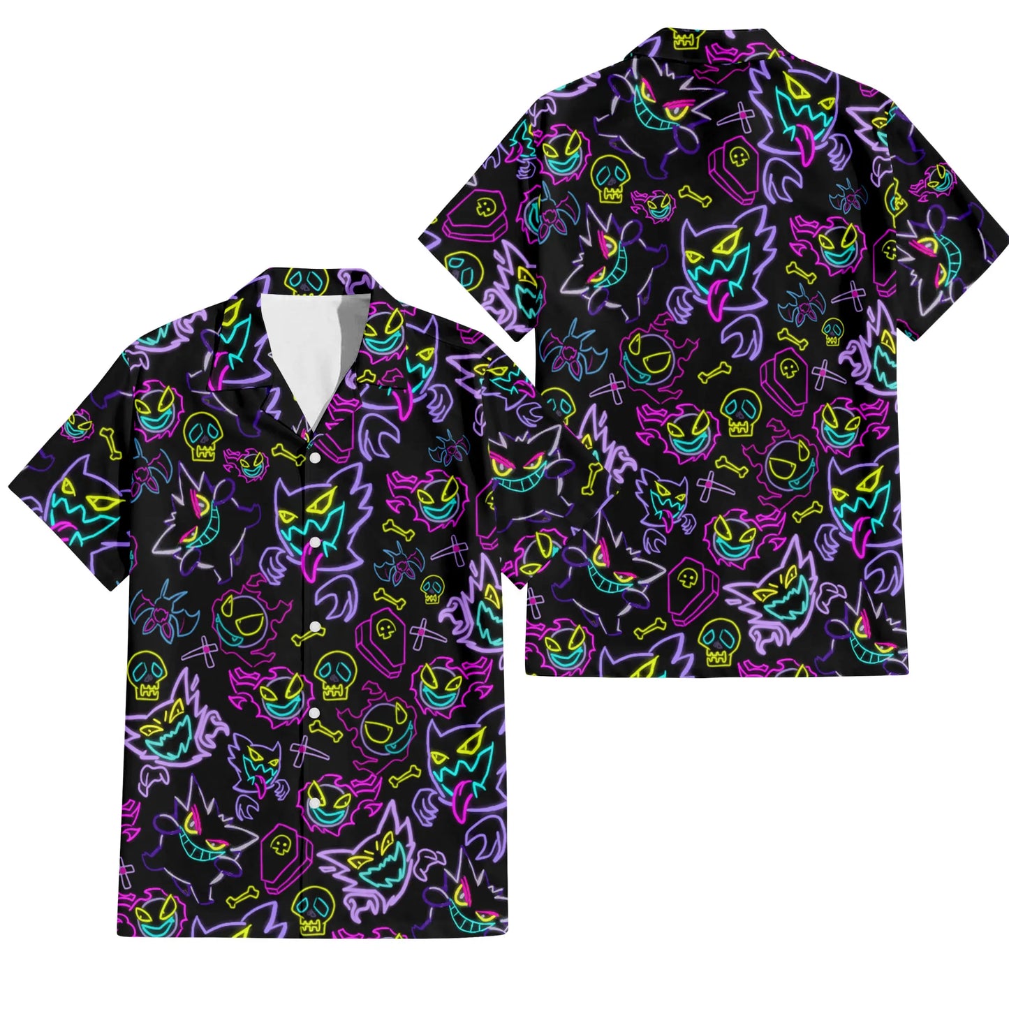 Men’s 3D Hawaiian Shirt with Coconut Tree Print