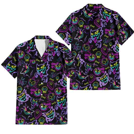 Men’s 3D Hawaiian Shirt with Coconut Tree Print
