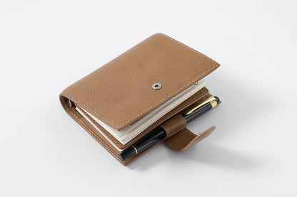 Pocket Size Rings Planner – Full Grain Vegetable Tanned Leather
