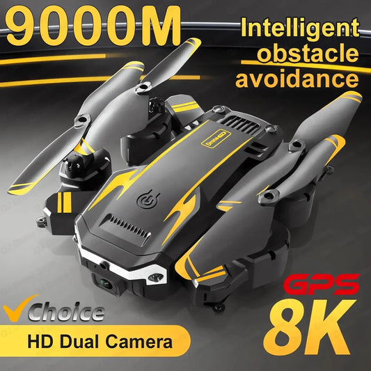 G6 Foldable GPS Drone – 5000M HD FPV Camera, Obstacle Avoidance Quadcopter