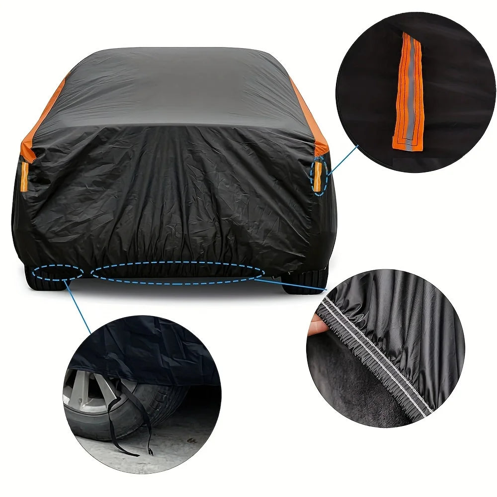 190T Universal Waterproof Car Cover