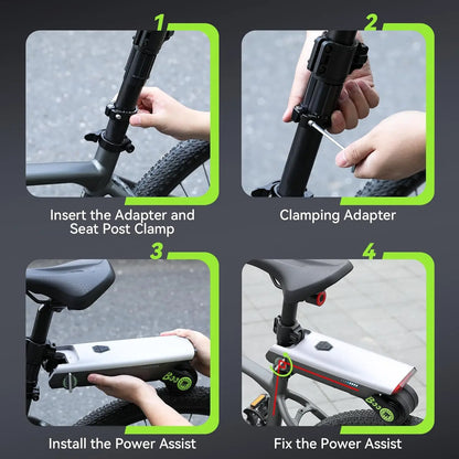 Cartmela 18V 200W Portable Electric Bicycle Booster