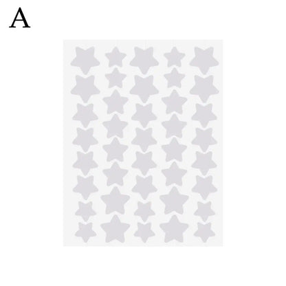 40pcs Star-Shaped Pimple Patches – Cute, Colorful & Invisible Care