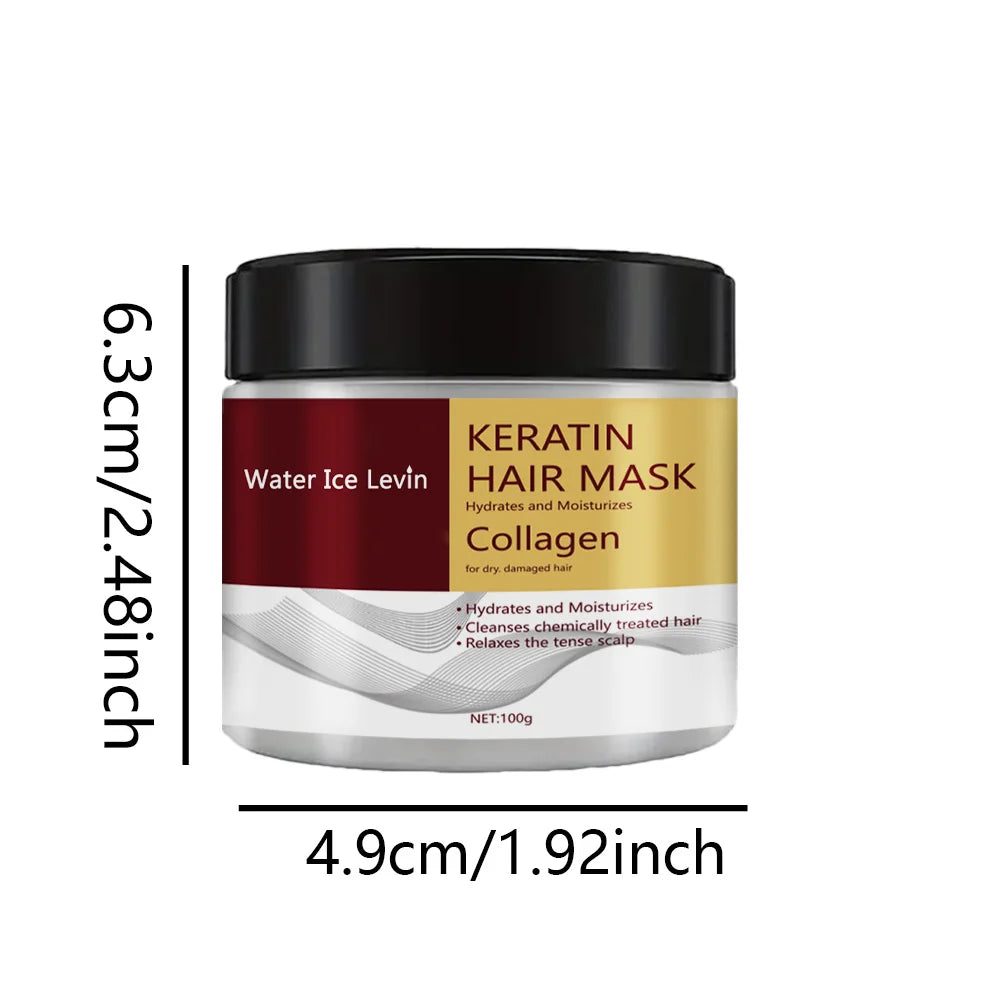 Collagen & Keratin Hair Mask – Repair, Moisturize, Control Frizz