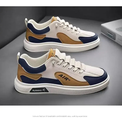 2025 Men’s Leather Casual Shoes – Fashion Sneaker