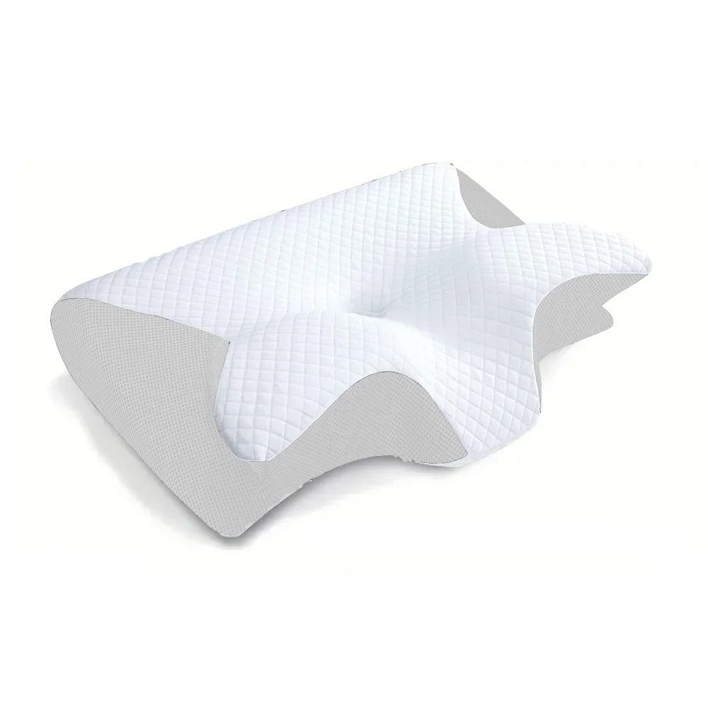 2-in-1 Memory Foam Cervical Pillow | Ergonomic Orthopedic Support