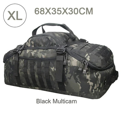 40L 60L 80L Large Tactical Duffle Backpack | Outdoor Camping & Travel Bag