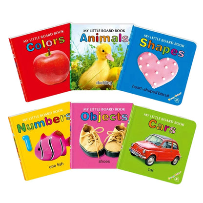 0-2 Years Baby Cognitive Learning Books Set