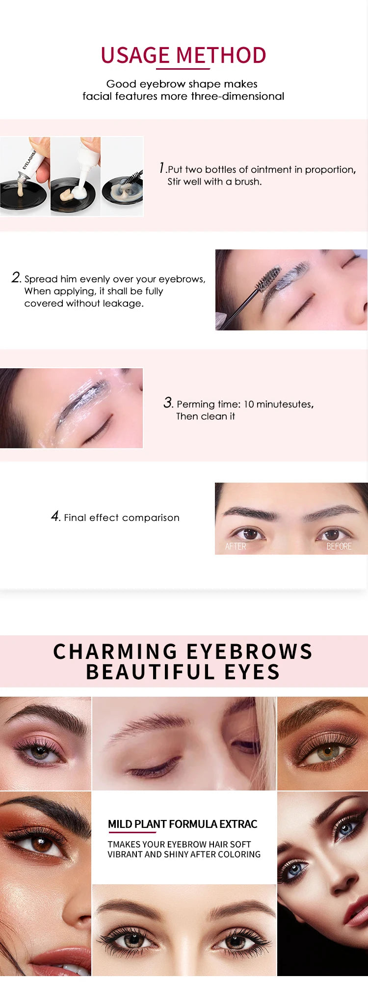 Eyelash and Eyebrow Tint Kit – Long-Lasting Color & Definition