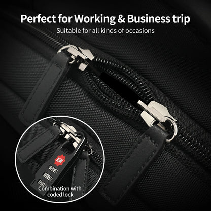 Travel Backpack for Men – Fits 14, 15.6 & 17 Inch Laptops