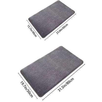 Super Absorbent Anti-Slip Bath Mat | Coral Velvet Bathroom Rug