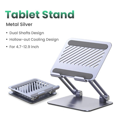 Aluminum Tablet & Phone Stand – Adjustable Holder for Desk