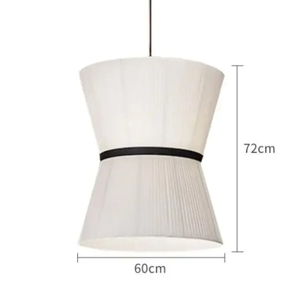 Wabi-Sabi Fabric Pendant Lights – Modern Minimalist Dining Lamps