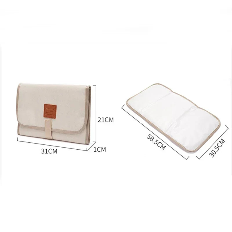 Portable Waterproof Baby Changing Mat – Foldable & Washable