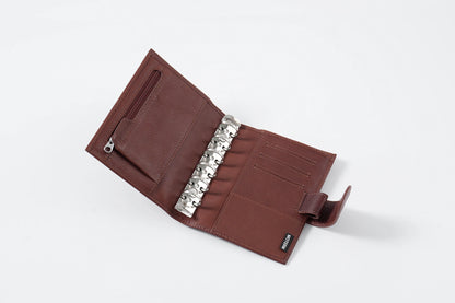 Pocket Size Rings Planner – Full Grain Vegetable Tanned Leather