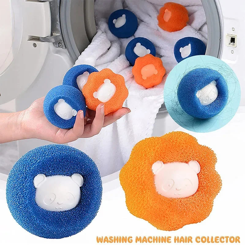 Reusable Pet Hair Remover Balls – Laundry Lint & Fur Catcher