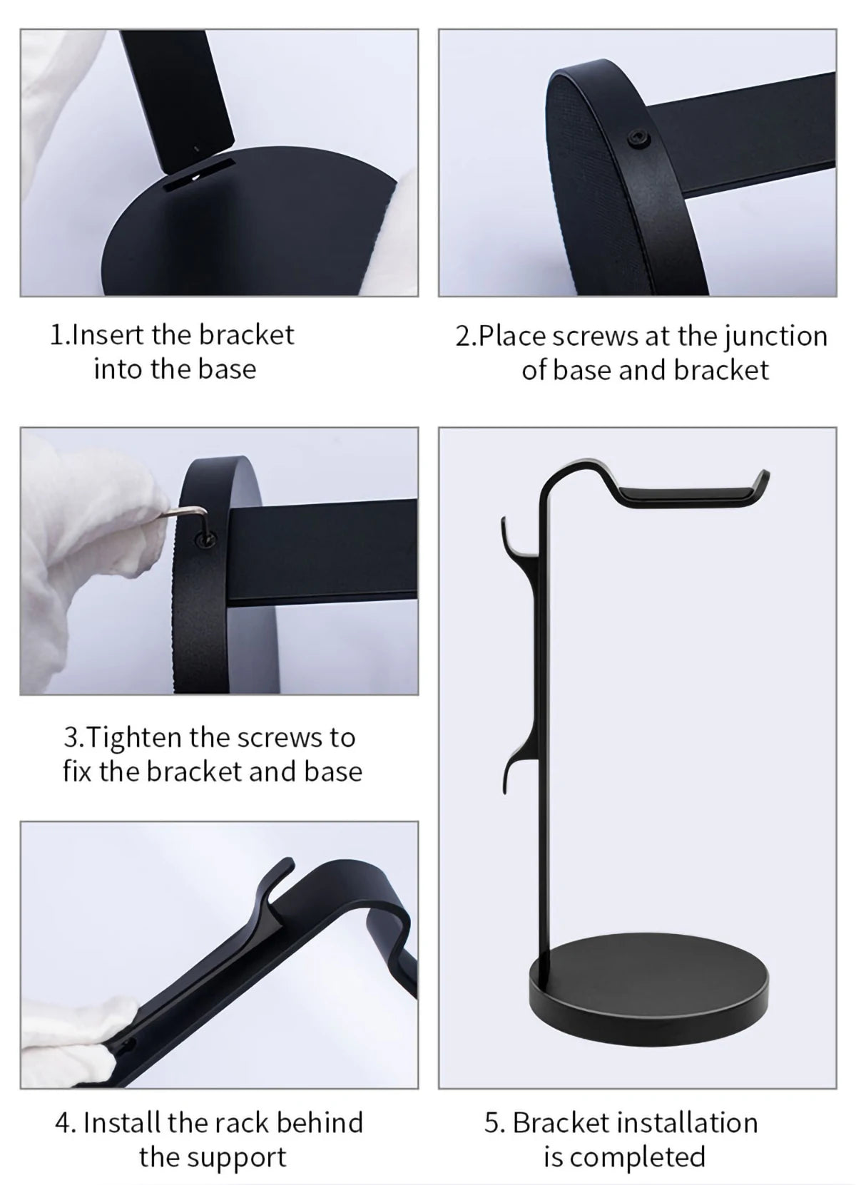 Aluminum Alloy Headphone Stand – Gaming & Earphone Display Rack