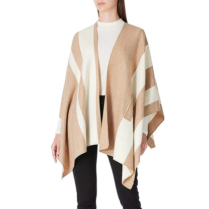 2024 Luxury Winter Poncho for Women – Warm Fashion Shawl Wrap