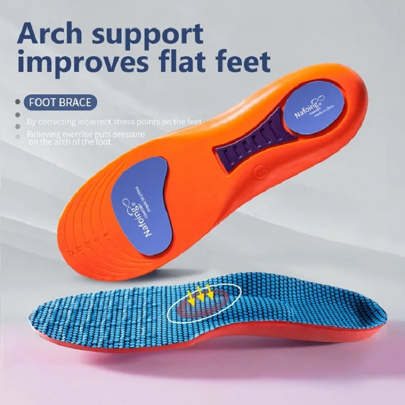 Sport Orthopedic Insoles – Shock-Absorbing EVA Inserts for Men & Women