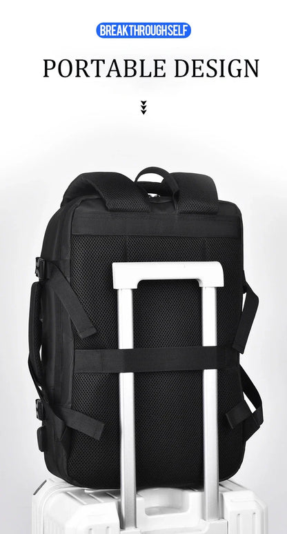 Cartmela 18-inch Men’s Business Laptop Backpack