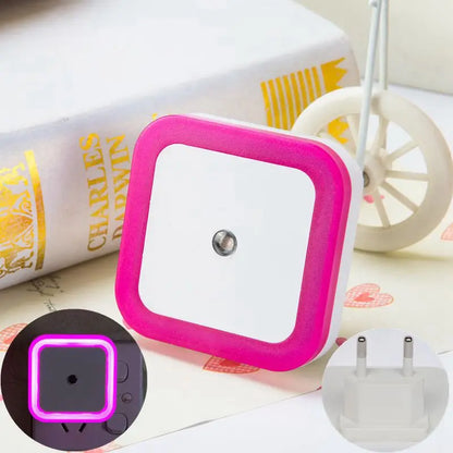 Wireless LED Night Light – Sensor Lighting Plug for Bedroom, Kids Room, Hallway & Decor