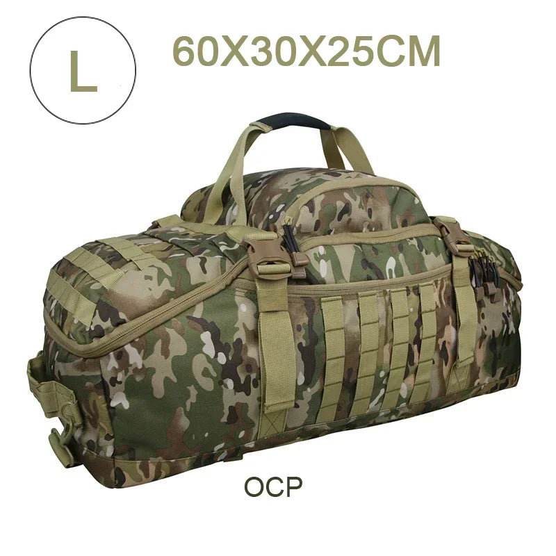 40L 60L 80L Large Tactical Duffle Backpack | Outdoor Camping & Travel Bag