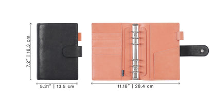 Elite Personal Size Rings Planner – Vegetable Tanned Leather, 25mm Rings