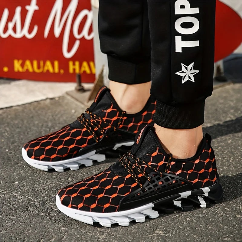 Men’s Breathable Sports Shoes Casual Walking Sneakers