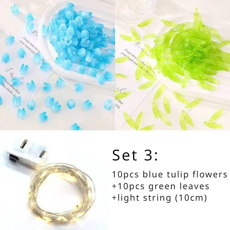 DIY Tulip Mirror Cube Lamp | Handmade Night Light Gift