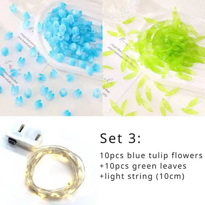 DIY Tulip Mirror Cube Lamp | Handmade Night Light Gift