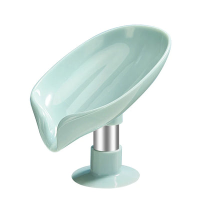 Leaf Shape Soap Holder with Suction Cup