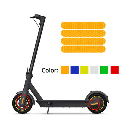 Reflective Stickers for Electric Scooters – Night Safety Accessory