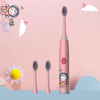 Kids Electric Toothbrush Cartoon Design