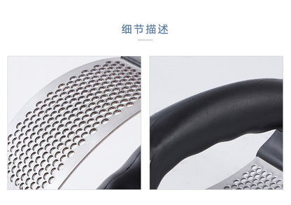 Stainless Steel Garlic Press – Manual Mincer for Chopping Garlic & Vegetables